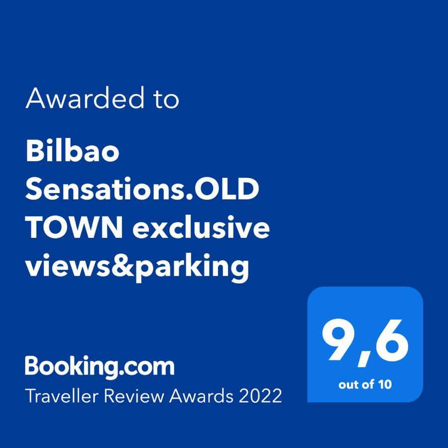 Апартаменты Bilbao Sensations.Old Town Exclusive Views&Parking Экстерьер фото